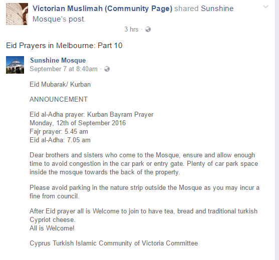 Victorian Muslimah AUSTRALIA  for Muslimahs & their 